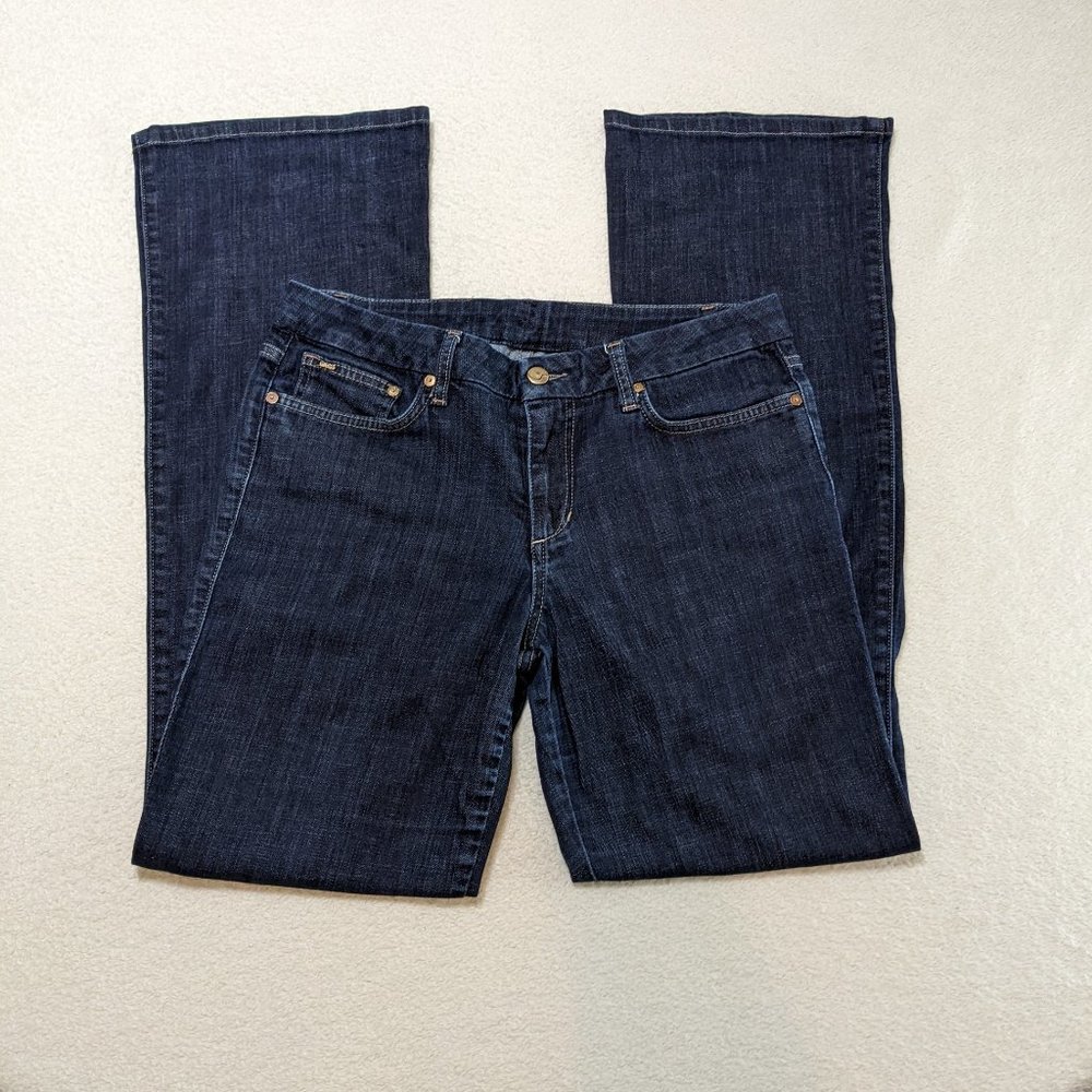 Joe's Jeans Dark Blue Stretch Denim "Muse" Fit Boot Leg for Women- size 32